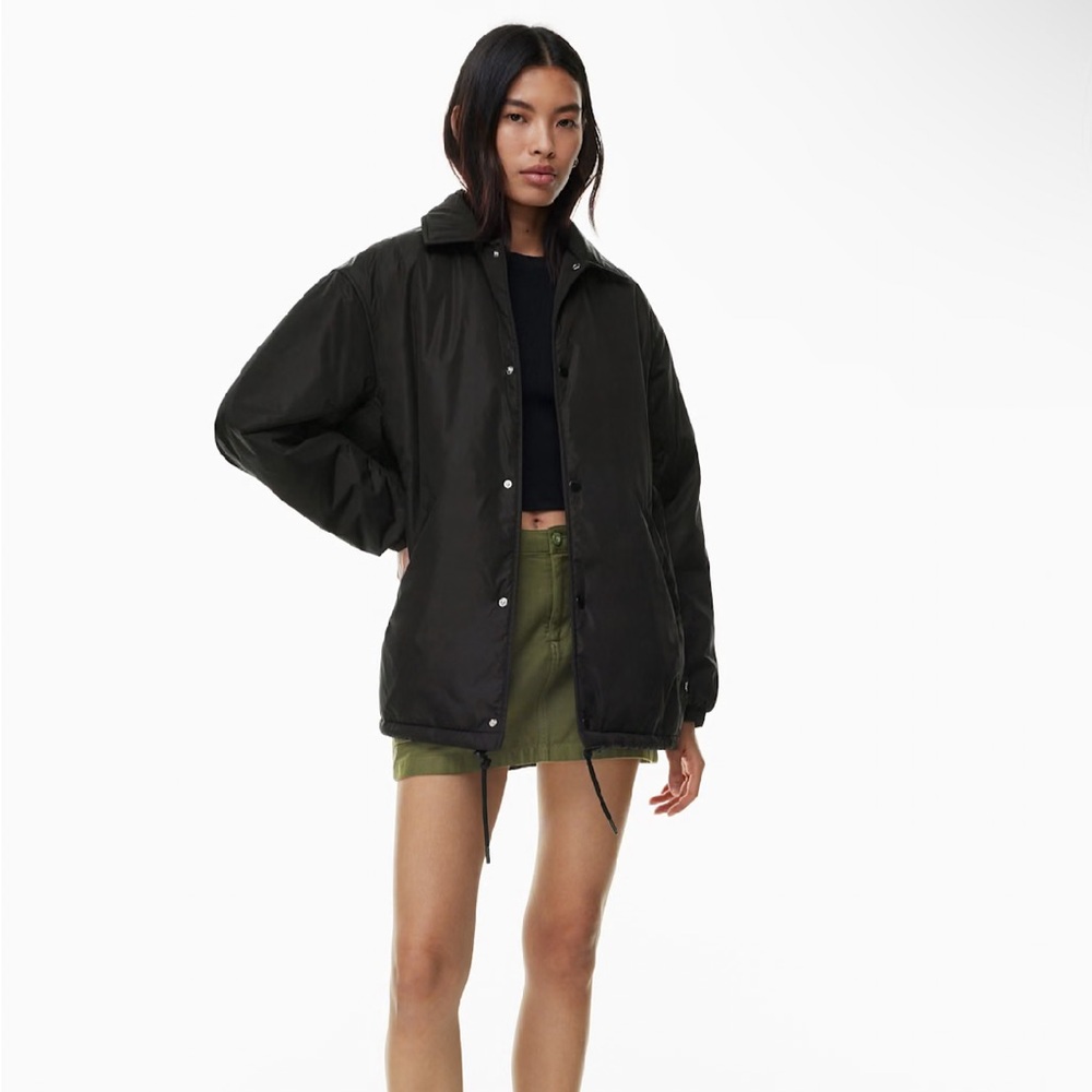 Aritzia Black Bomber Jacket